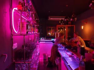 Bar at Vyb Bar in Barcelona