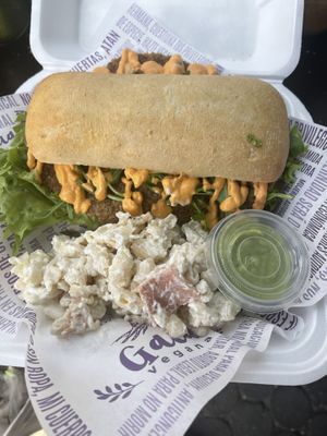   at Gaia Vegana - Food Truck in Mexico City