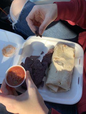 Vegan Mac and cheese wrap at Razzle Dazzle in Syracuse