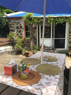 Will be making future reservations for outdoor seating!  at Jag Eunbueok 작은부엌 in Jeju