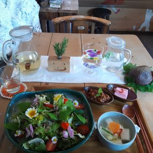 Bipimbap at Jag Eunbueok 작은부엌 in Jeju