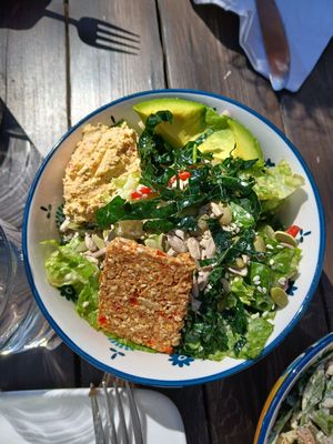 Big salad (small option) at Raw Aura in Mississauga