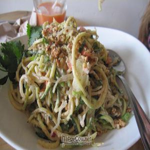 Sweet and Sour Noddles at Raw Aura in Mississauga