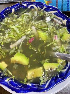   at Los 7 pozoles in Guadalajara