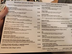 Menu at Hessle Kitchen  in Hessle