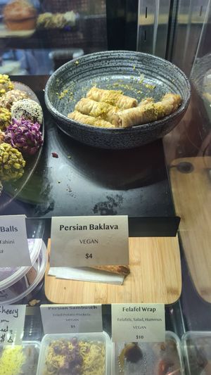 Baklava at Cafe Sunshine & Salama Tea in Sunshine