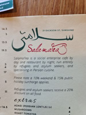 Social enterprise at Cafe Sunshine & Salama Tea in Sunshine