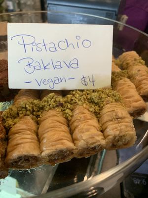 Pistachio baklava  at Cafe Sunshine & Salama Tea in Sunshine