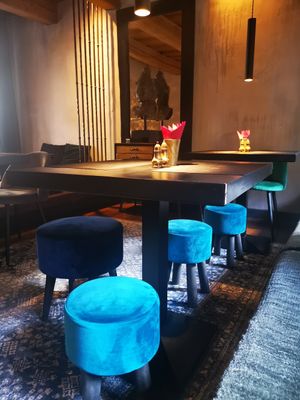 Interior at SOMA Cafe in Vilnius