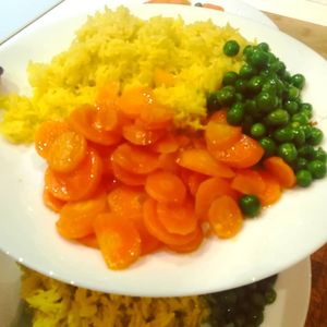 Riso pilaf con verdure at Lisa's Home in Piedimonte Etneo