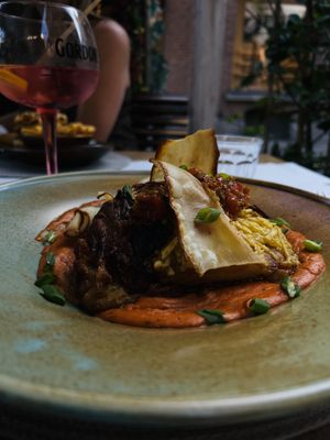 Vegan Moussaka  at Stadscafe Meesters in Tilburg