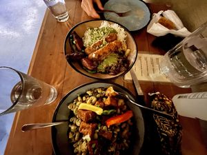 Looks good eh?  at Nine Mile Montford in Asheville