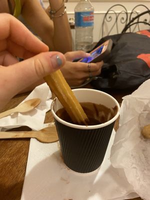   at Petritxol Xocoa in Barcelona