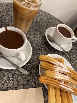   at Petritxol Xocoa in Barcelona