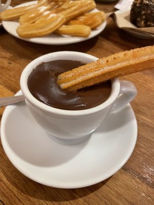   at Petritxol Xocoa in Barcelona