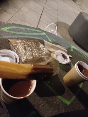 The best place to eat vegan churros! Wonderful i come back any time I'm in the city at Petritxol Xocoa in Barcelona