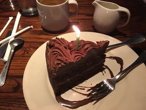 Old-fashioned Chocolate Cake at Cafe Sunflower in Atlanta
