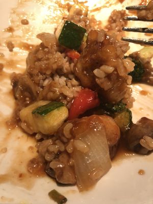 Sesame chicken  at Cafe Sunflower in Atlanta