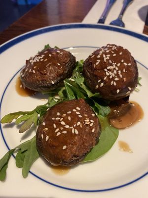 Beyond stuffed mushrooms  at Cafe Sunflower in Atlanta