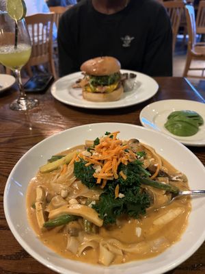 Pad Thai : 6/10. Beyond burger: 10/10  at Cafe Sunflower in Atlanta