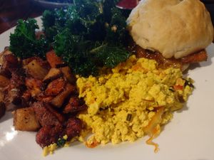 Chicken Biscuit at Cafe Sunflower in Atlanta