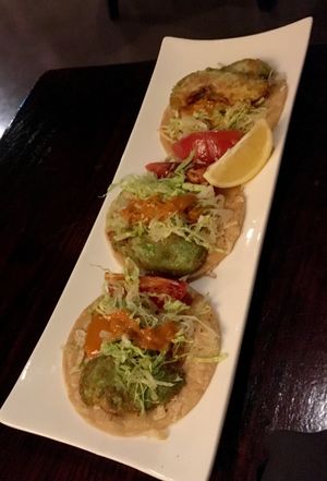 Fried Avocado Taco at Cafe Sunflower in Atlanta