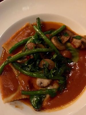 Handmade Ravioli at Cafe Sunflower in Atlanta