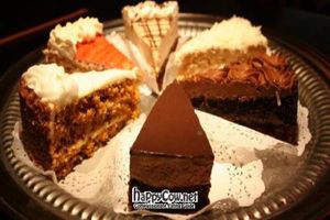 Vegan dessert options at Cafe Sunflower in Atlanta