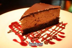 Our choice, chocolate pean at Cafe Sunflower in Atlanta