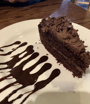 Chocolate cake. Yum!   at Cafe Sunflower in Atlanta