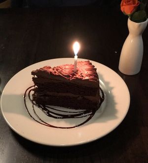 Chocolate Cake  at Cafe Sunflower in Atlanta