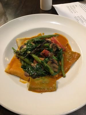 Ravioli  at Cafe Sunflower in Atlanta