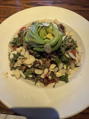 The nourishing salad was great!   at Cafe Sunflower in Atlanta