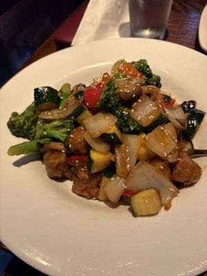 Sesame chicken  at Cafe Sunflower in Atlanta