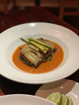 Eggplant parm  at Cafe Sunflower in Atlanta