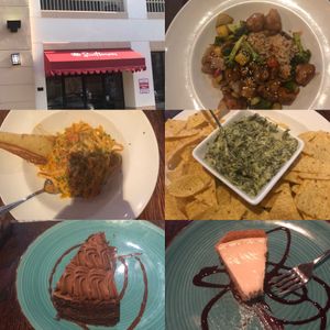 Yummy anniversary dinner  at Cafe Sunflower in Atlanta