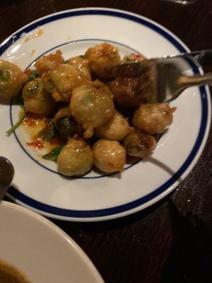 Brussels sprouts  at Cafe Sunflower in Atlanta