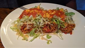 Enchiladas at Cafe Sunflower in Atlanta