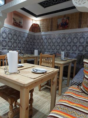 Moroccan style! at Aisha in Meknes