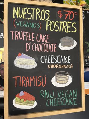   at Falafel Shalom in Tepoztlan