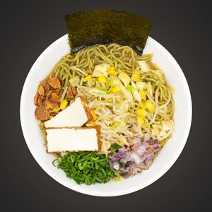 Vegan ramen at Mexipon in Ensenada