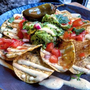 Nachos at Frutas Prohibidas in Madrid