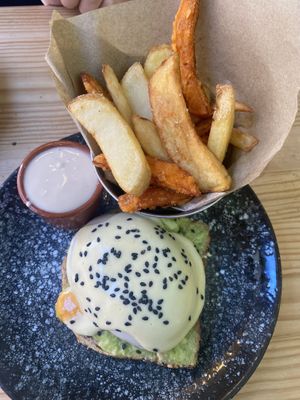 Egg!!!!!  at Frutas Prohibidas in Madrid