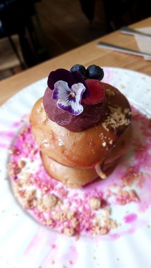 Tortitas at Frutas Prohibidas in Madrid