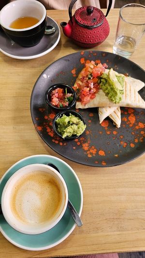 Quesadilla at Frutas Prohibidas in Madrid