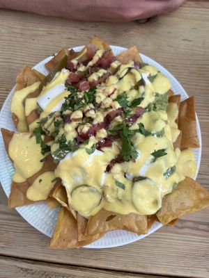 nachos  at Frutas Prohibidas in Madrid