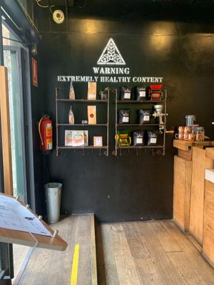 Inside at Frutas Prohibidas in Madrid