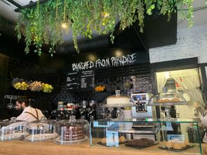 Inside at Frutas Prohibidas in Madrid