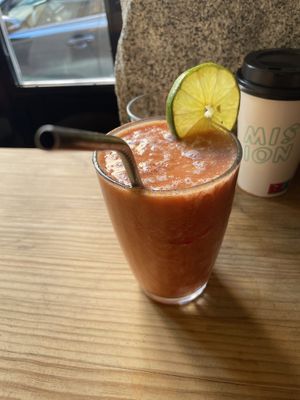 Bloody Mary  at Frutas Prohibidas in Madrid