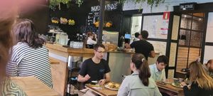 Restaurant at Frutas Prohibidas in Madrid